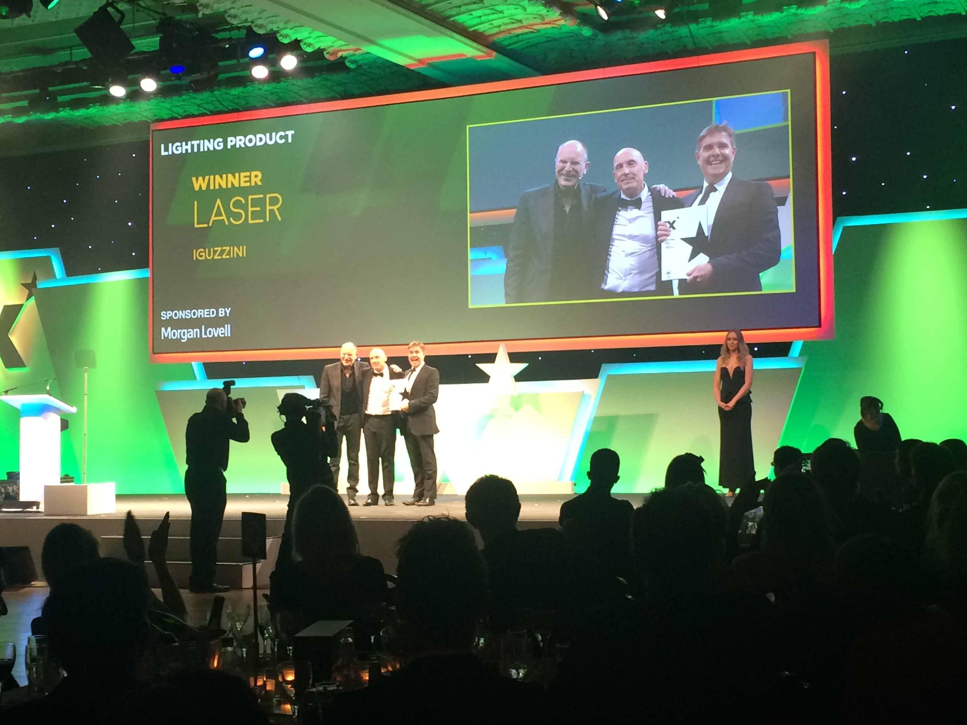 Laser won the Lighting Product category at the 2016 edition of the FX Awards