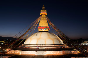 Lo stupa di Boudhnath