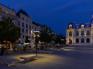 Le centre-ville de Poitiers