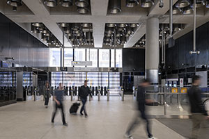 Der neue Bahnhof von Tottenham Court Road