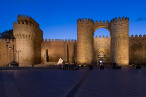 Una nueva iluminación para el centro histórico de Ávila
